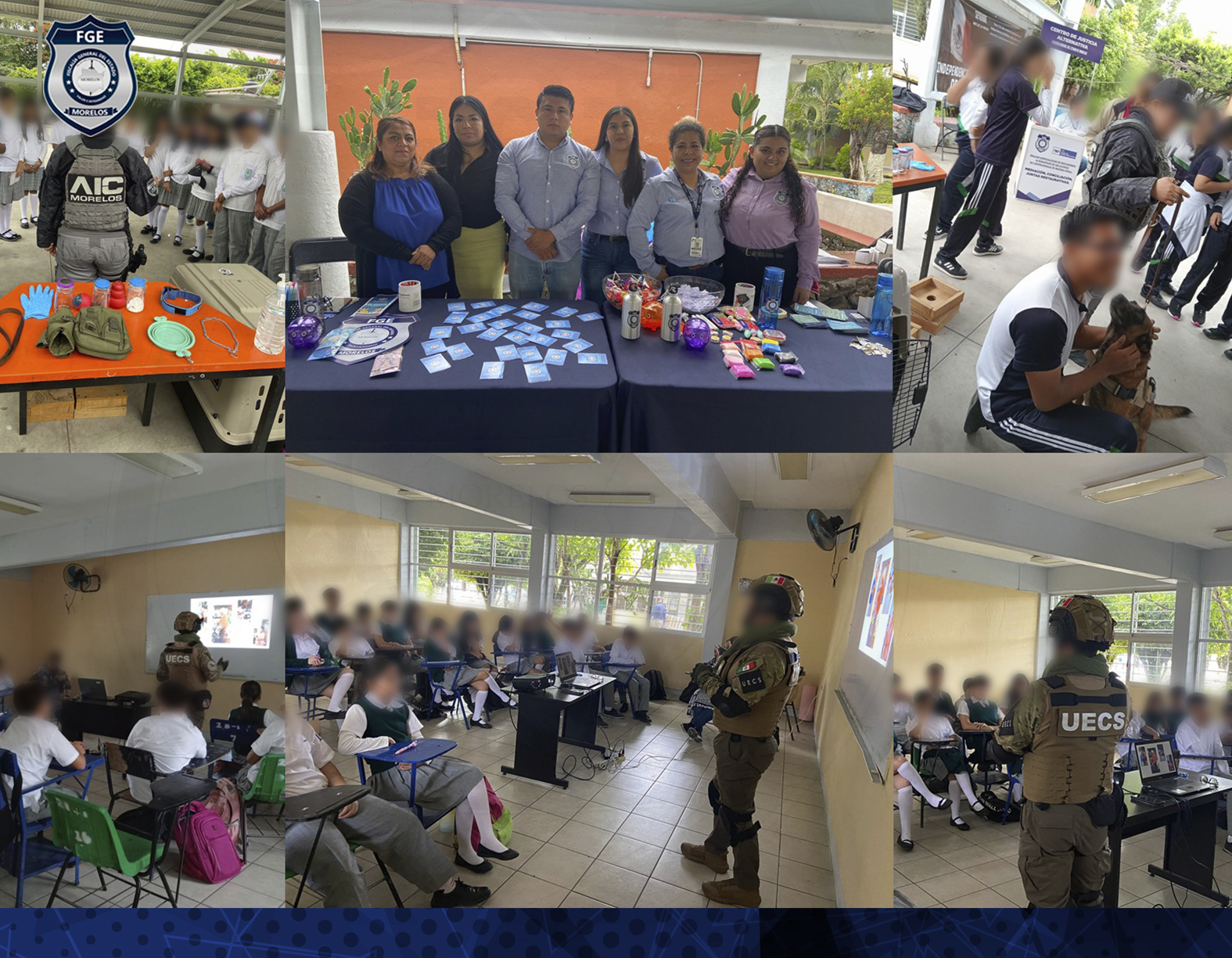 Participa FGE en “Rally de la Prevención y Seguridad 2024” en el municipio de Jiutepec