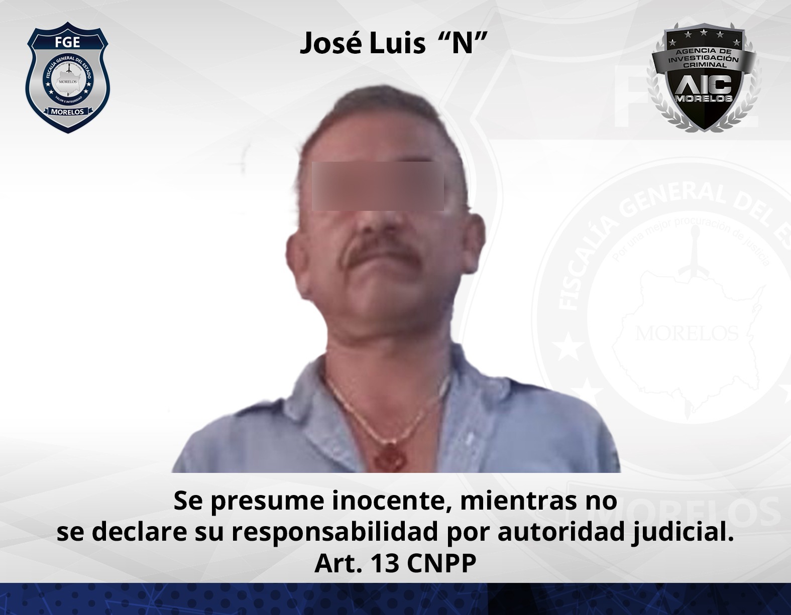 AIC cumplimenta aprehensión por tentativa de homicidio