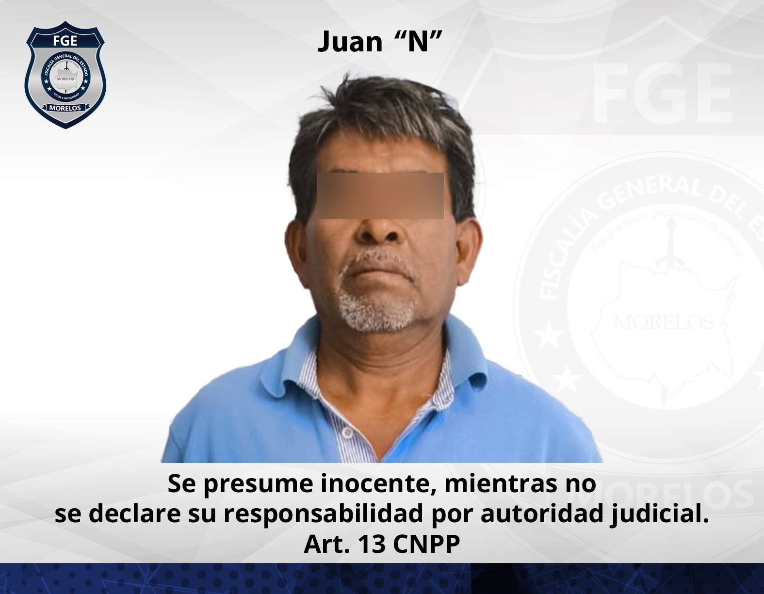 Masculino vinculado por violencia familiar en Atlatlahucan