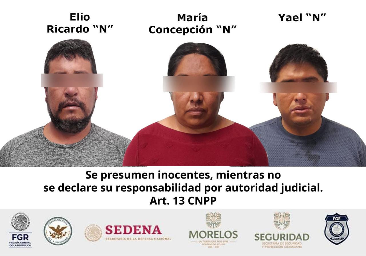 Coordinación Institucional permite detención de tres personas por secuestro exprés