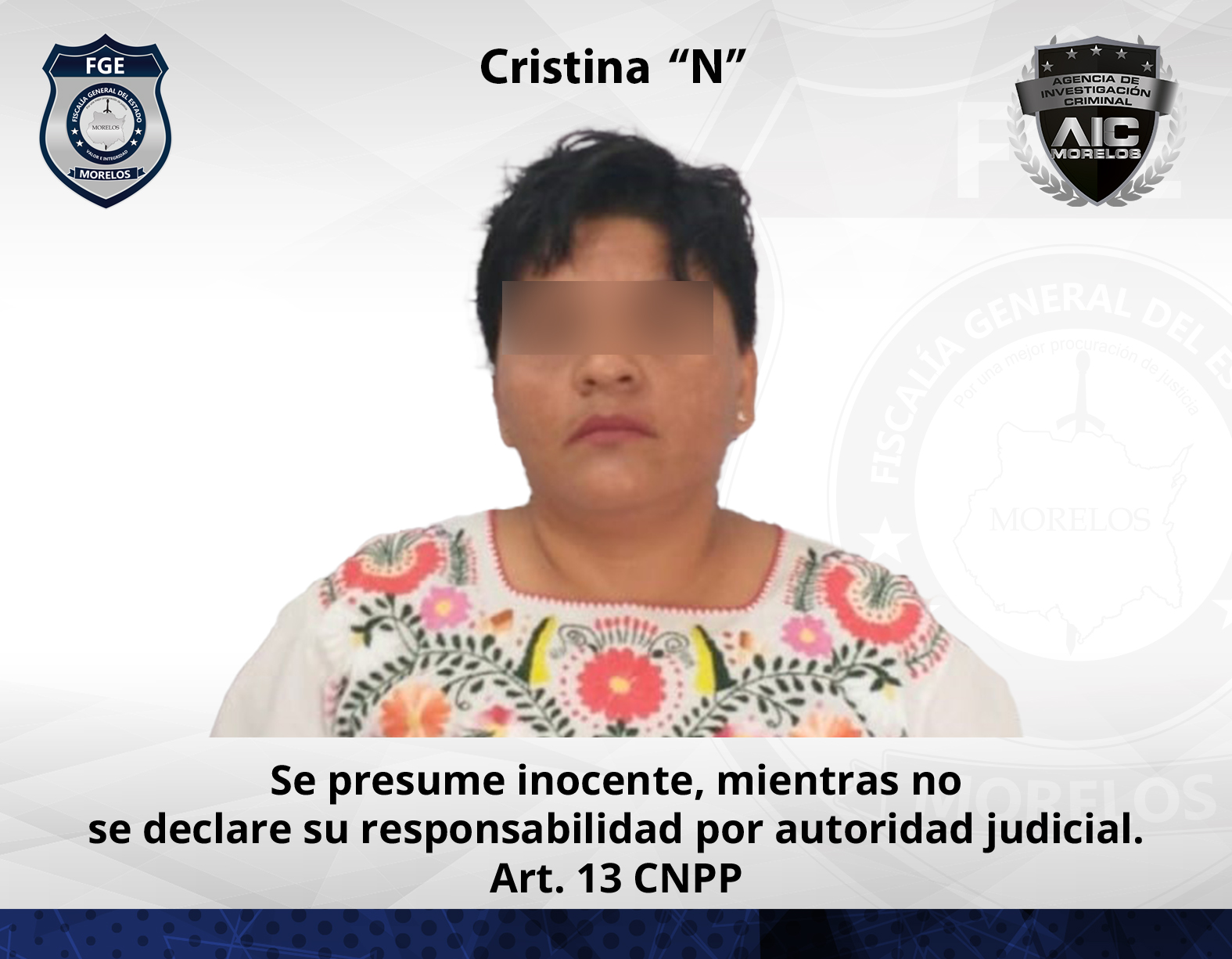 Aprehenden a mujer en Zacatepec por incumplir medidas cautelares