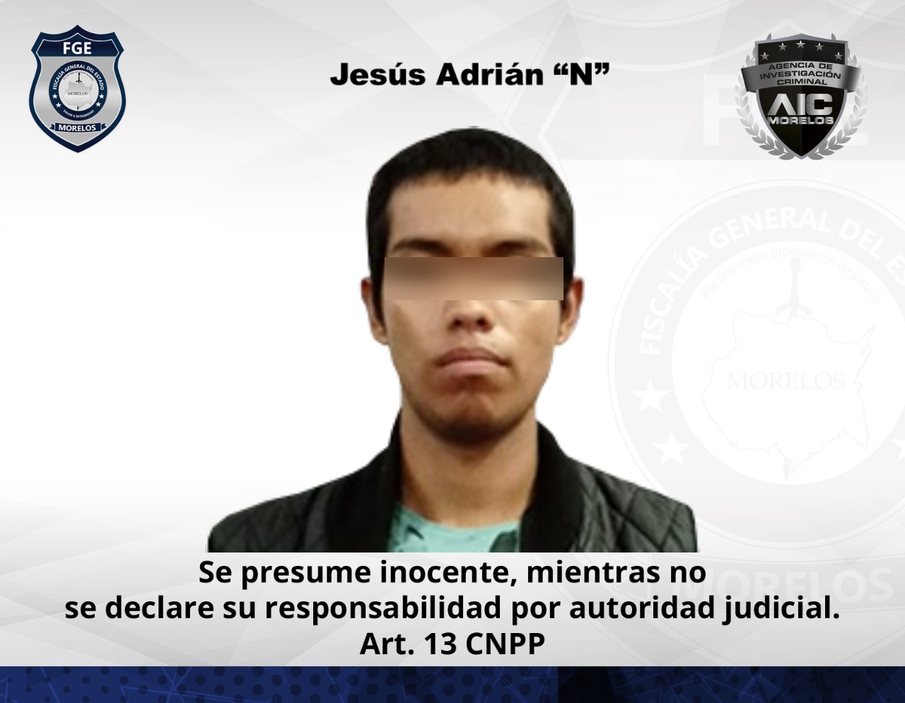 Imputado por posesión de vehículo de procedencia ilícita es aprehendido en Jojutla por incumplir medidas cautelares