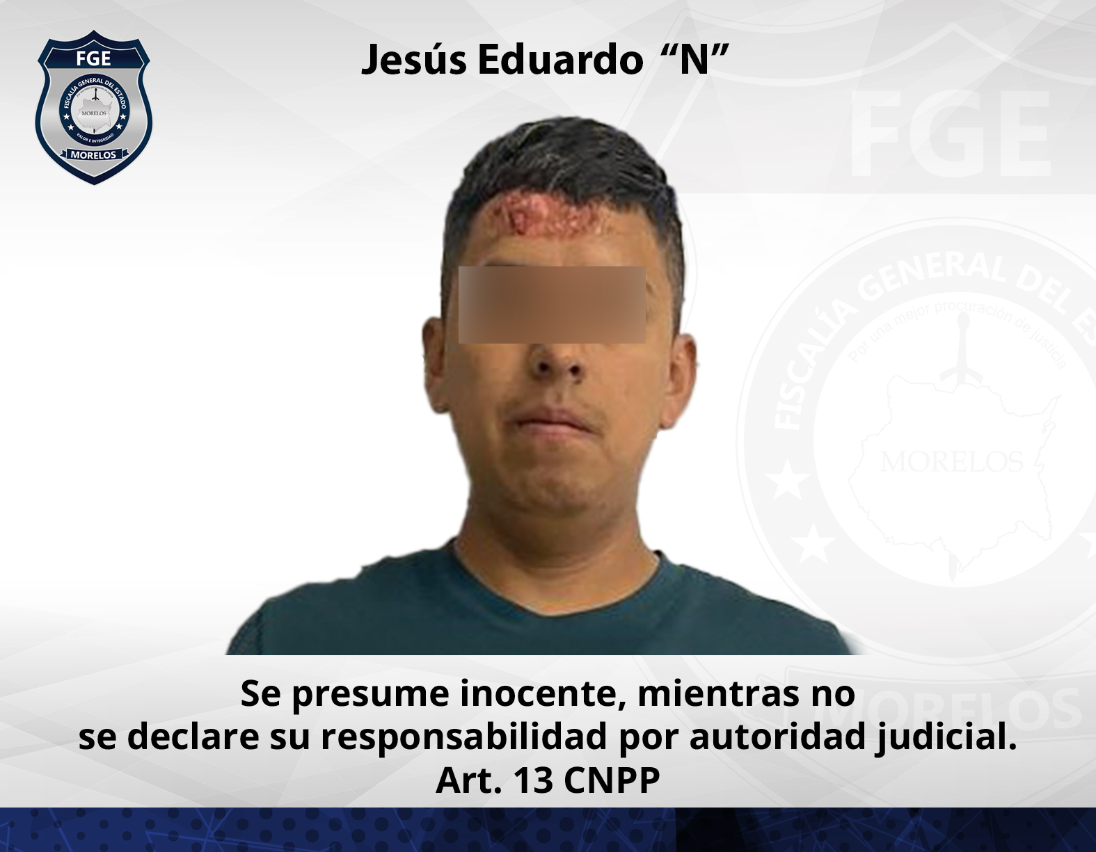 Masculino vinculado a proceso por daños y lesiones