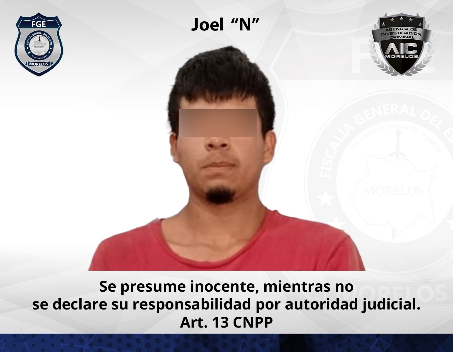 Aprehenden a masculino en “Santa Cruz” por violación