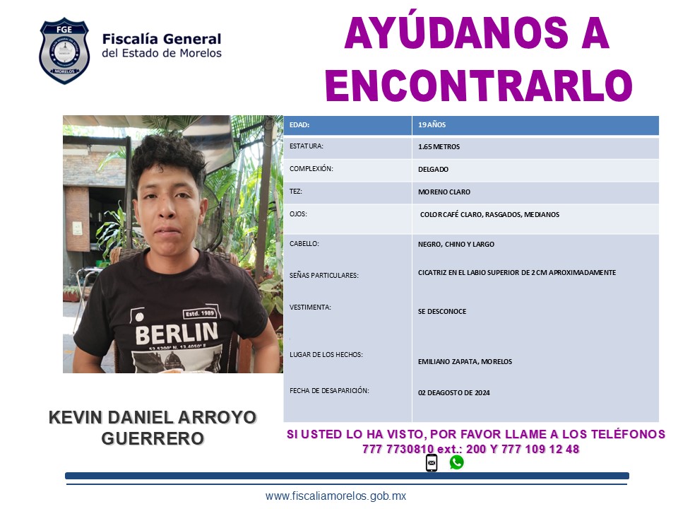 KEVIN DANIEL ARROYO GUERRERO