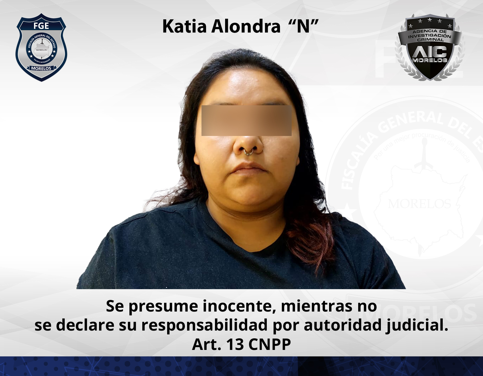 Prisión preventiva contra mujer por homicidio en Cuernavaca