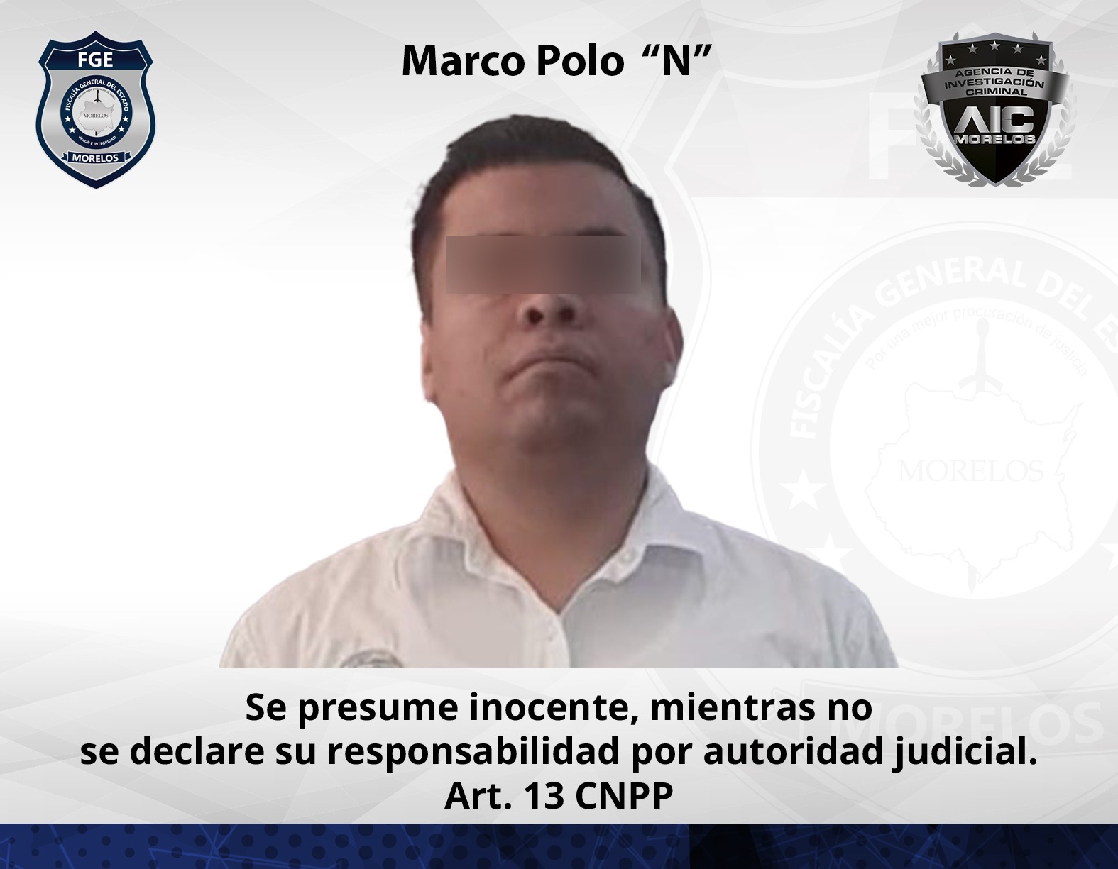 AIC Oriente cumplimenta aprehensión por abuso sexual