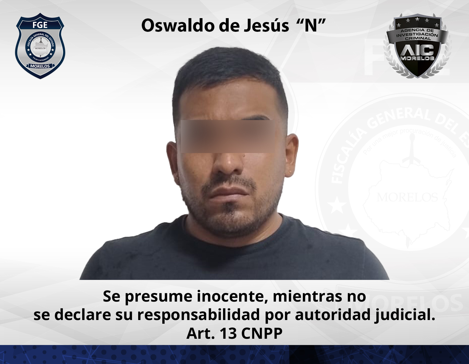 Prisión preventiva por violación agravada en Emiliano Zapata