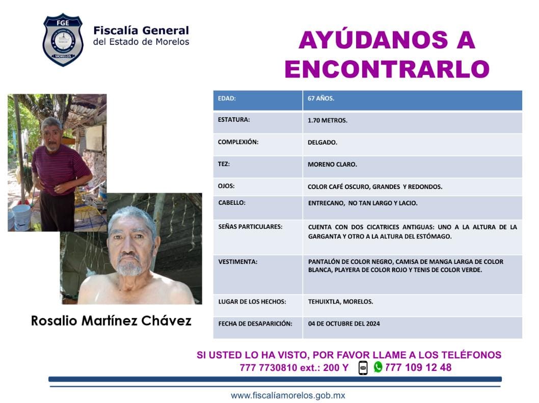 ROSALIO MARTÍNEZ CHÁVEZ