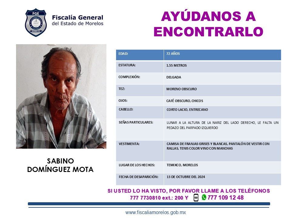 SABINO SANTOS DOMÍNGUEZ
