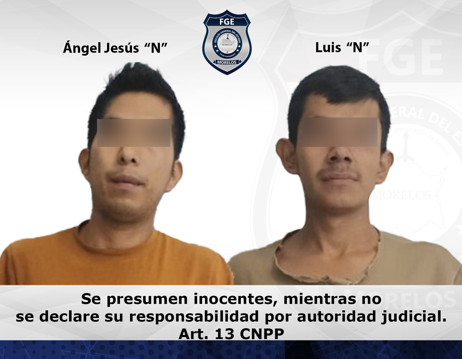 Dos masculinos vinculados a proceso por delitos contra la salud