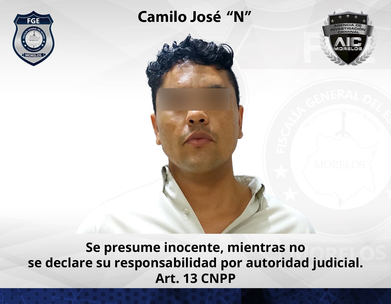 Obtiene Fiscalía Oriente la vinculación por homicidio en Ayala