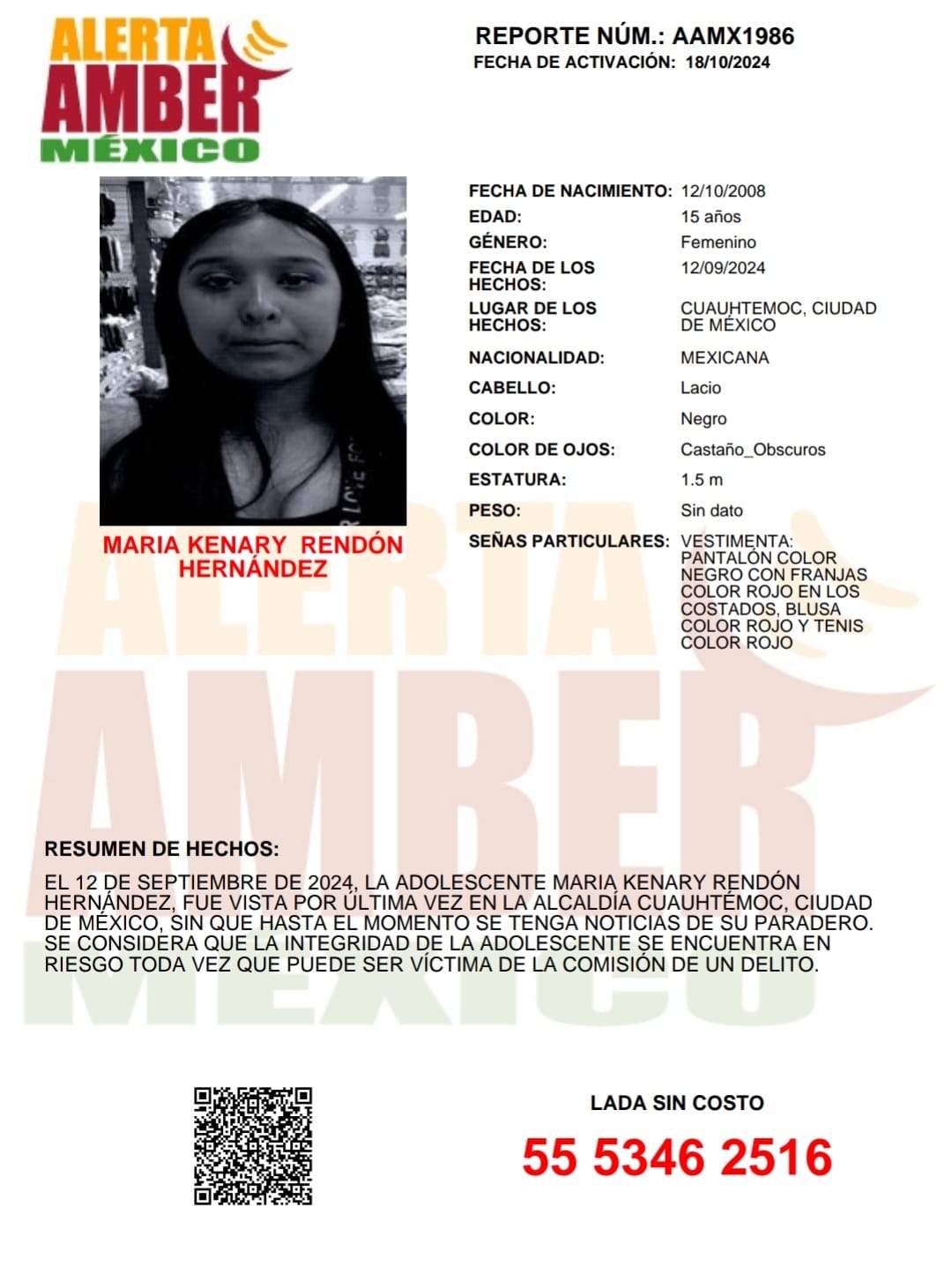 María Kenary Rendón Hernández (CdMx)