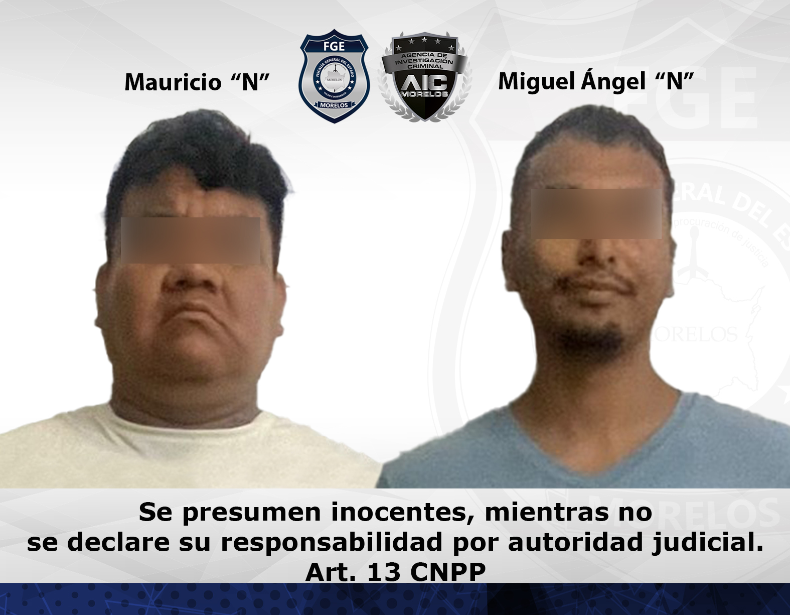 Fiscalía Oriente obtiene vinculación contra masculinos por secuestro agravado en Tepalcingo