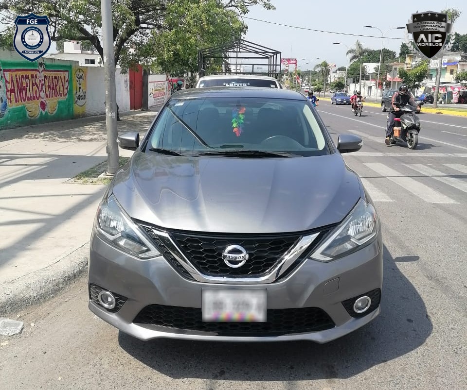 AIC asegura vehículo en Cuautla