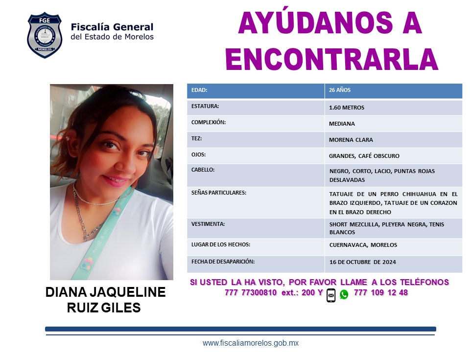 DIANA JAQUELINE RUIZ GILES