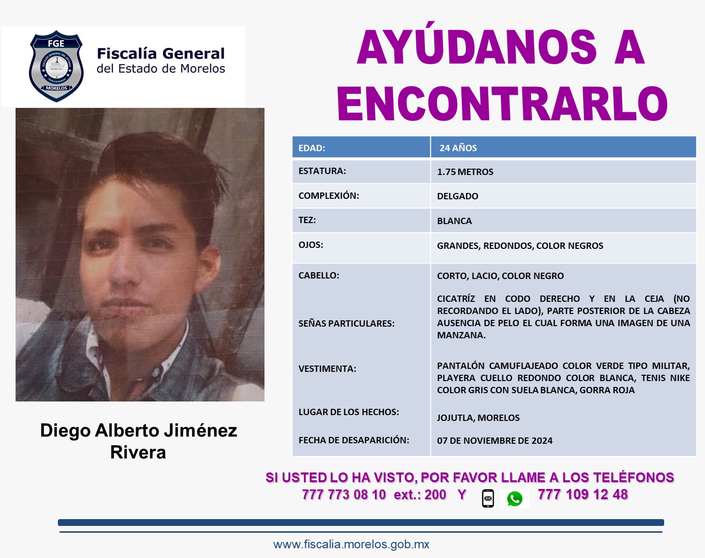 DIEGO ALBERTO JIMÉNEZ RIVERA