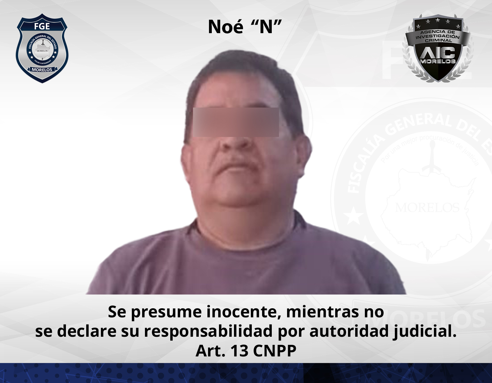 Prisión preventiva contra masculino por abuso sexual en Cuautla