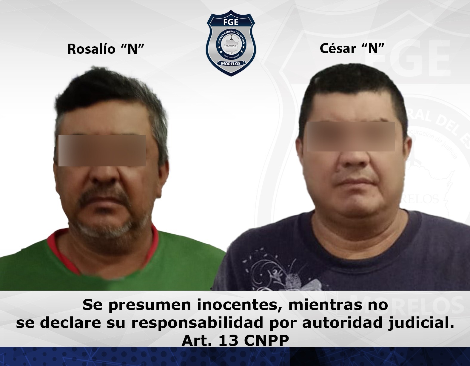 Vinculan a proceso a dos hermanos asegurados en el municipio de Zacatepec por robo de vehículo automotor agravado