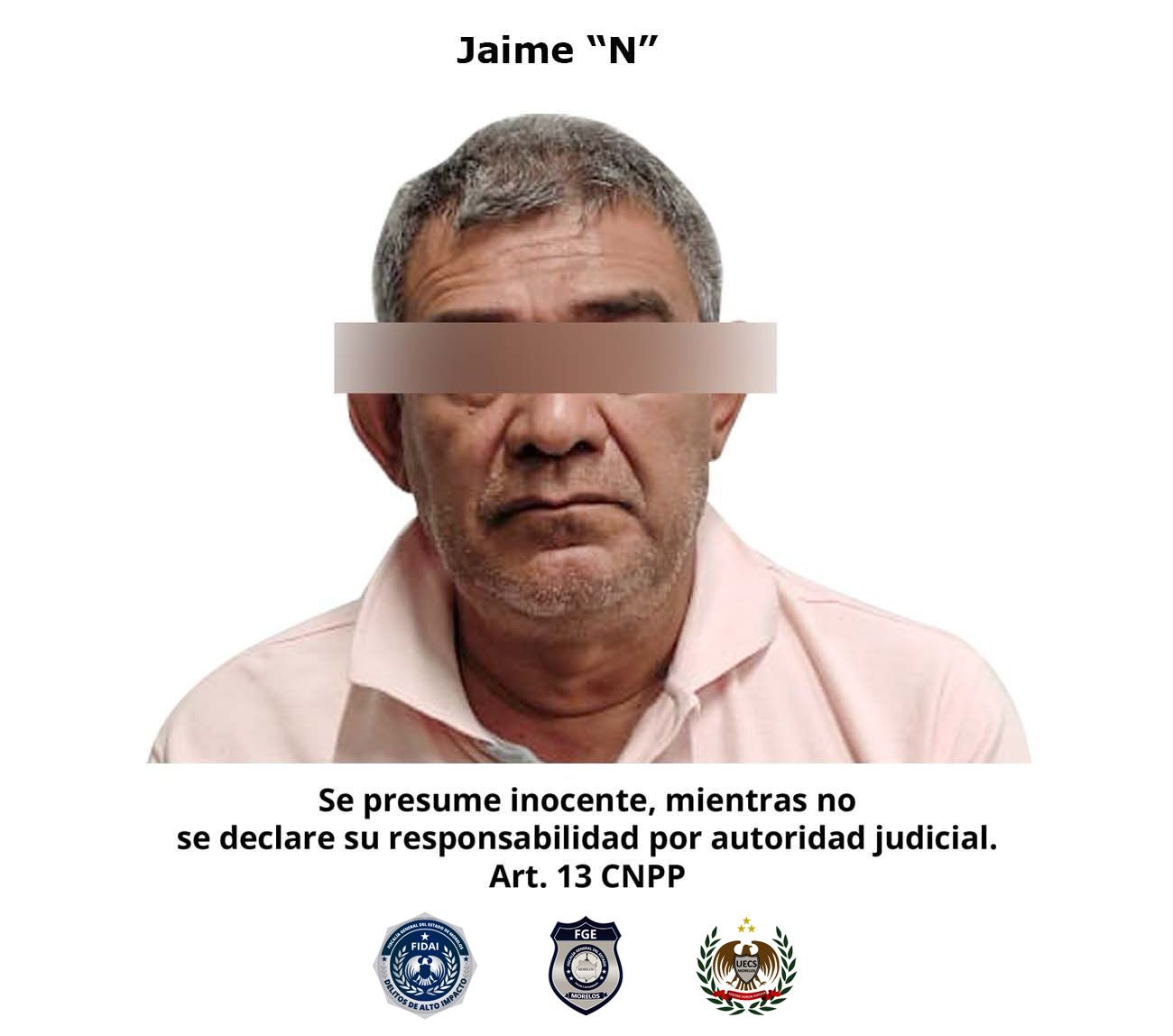 FIDAI obtiene vinculación por extorsión agravada en contra líder de informantes al servicio de La Familia Michoacana