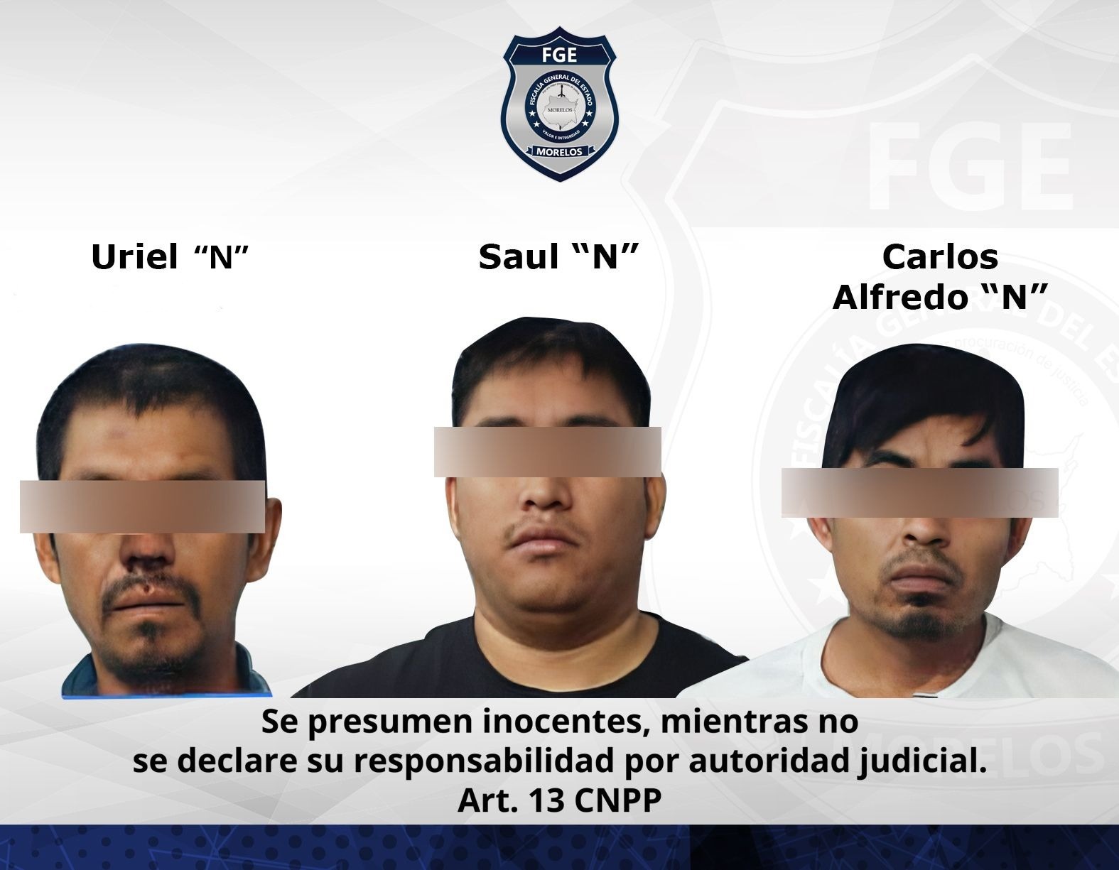 Hombres asegurados por ataque a policías preventivos