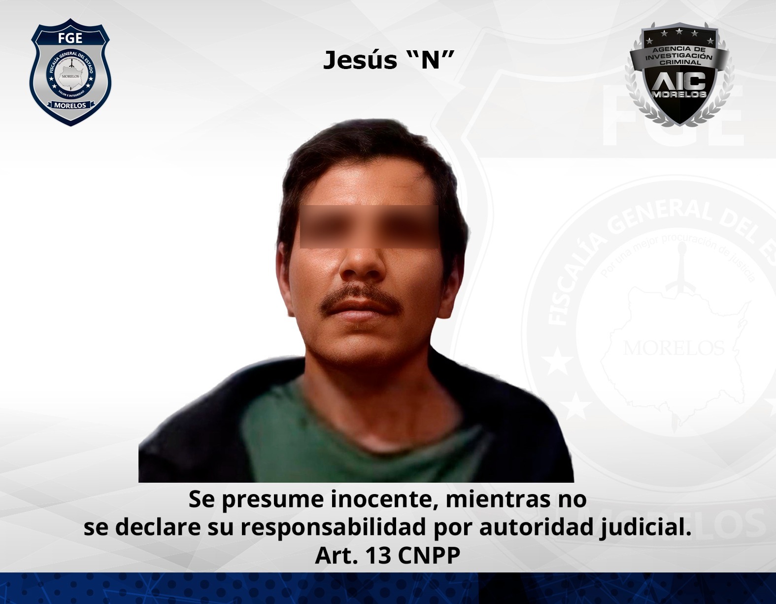 Dictan prisión preventiva contra hombre que ignoró medidas cautelares, en proceso por amenazas y portación de arma de fuego