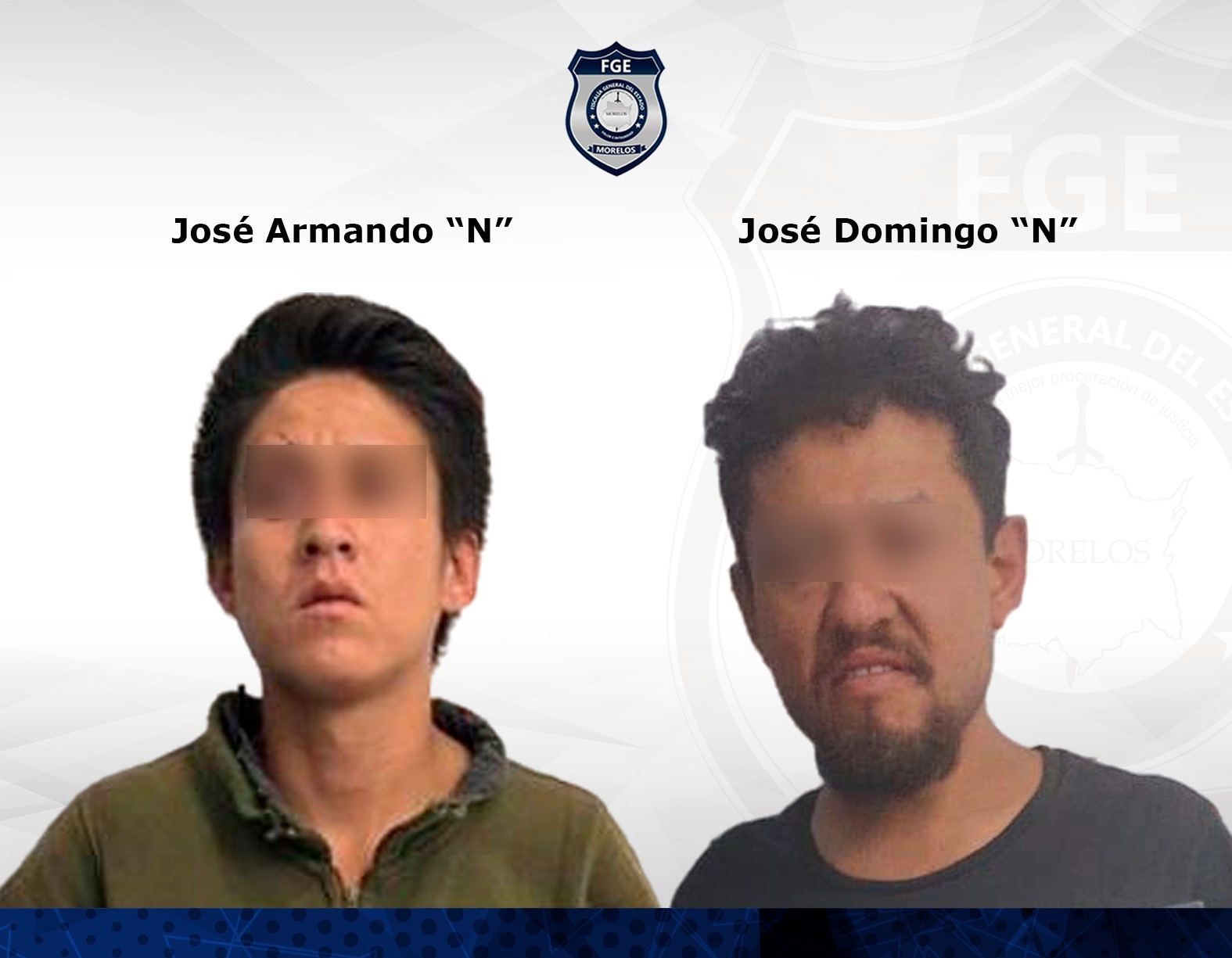 Logra Fiscalía Oriente sentencia de más de 22 años de prisión contra masculinos por robo con violencia en Tlayacapan