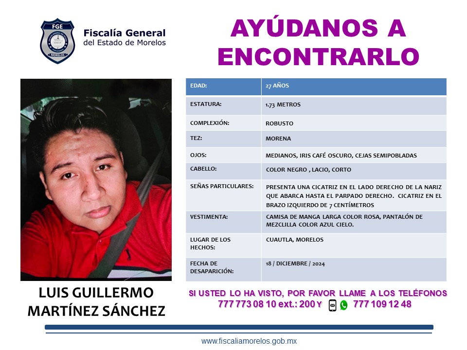 LUIS GUILLERMO MARTINEZ SANCHEZ