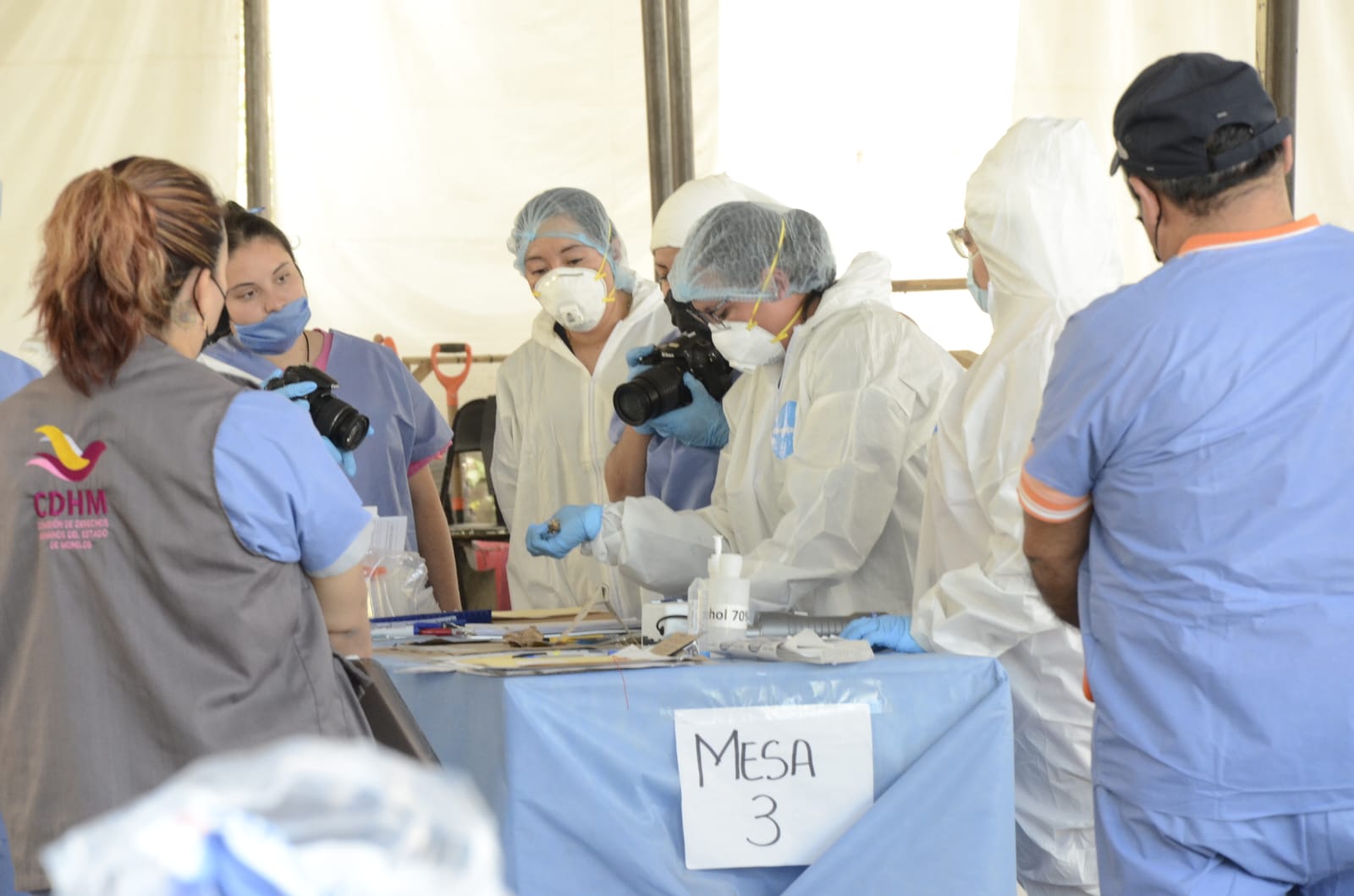 FGE concluye intervención de la 3ª etapa de la Diligencia Ministerial en Panteón de Jojutla