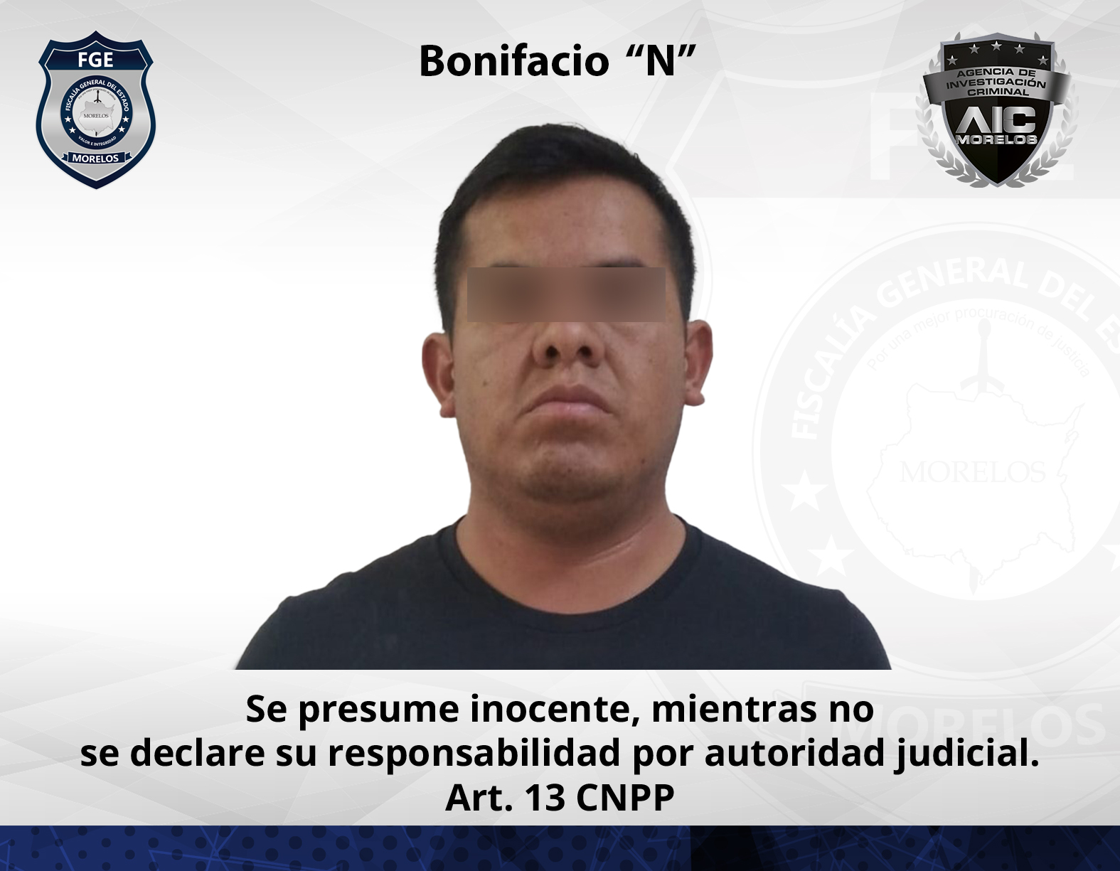 AIC realiza la aprehensión por abuso sexual en Huitzilac