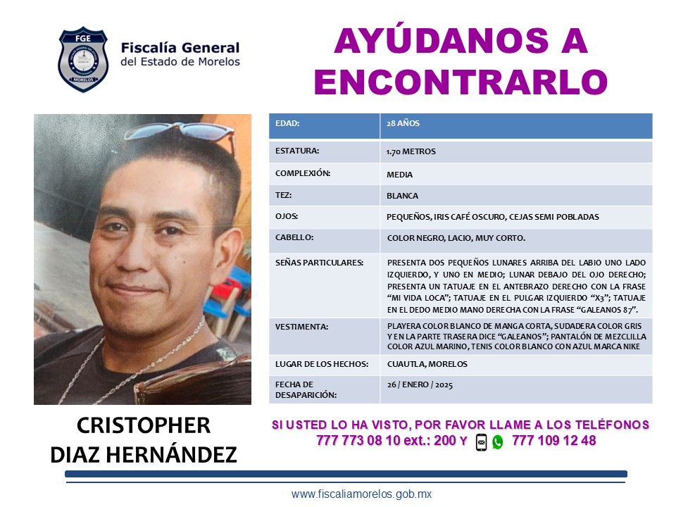 CRISTOPHER DÍAZ HERNÁNDEZ