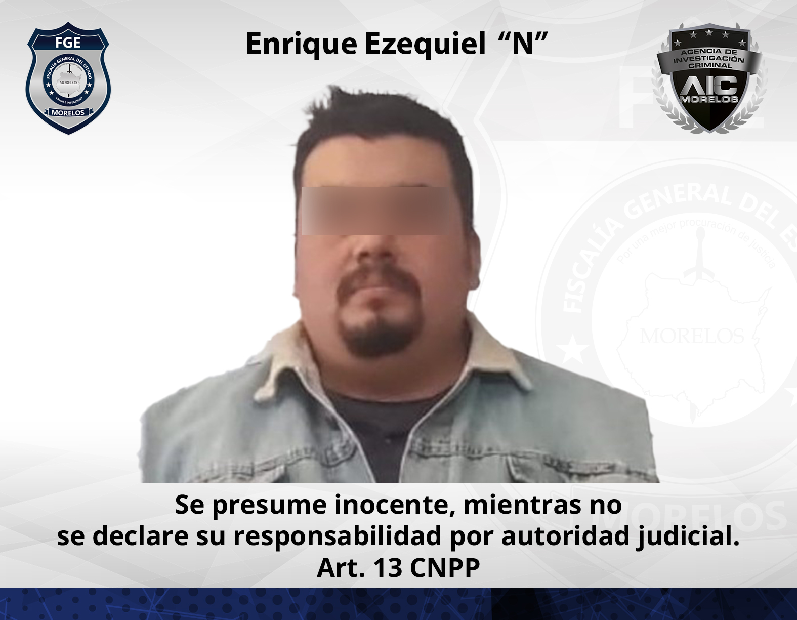 Fiscalía Oriente obtiene prisión preventiva contra masculino por tentativa de homicidio en Ocuituco