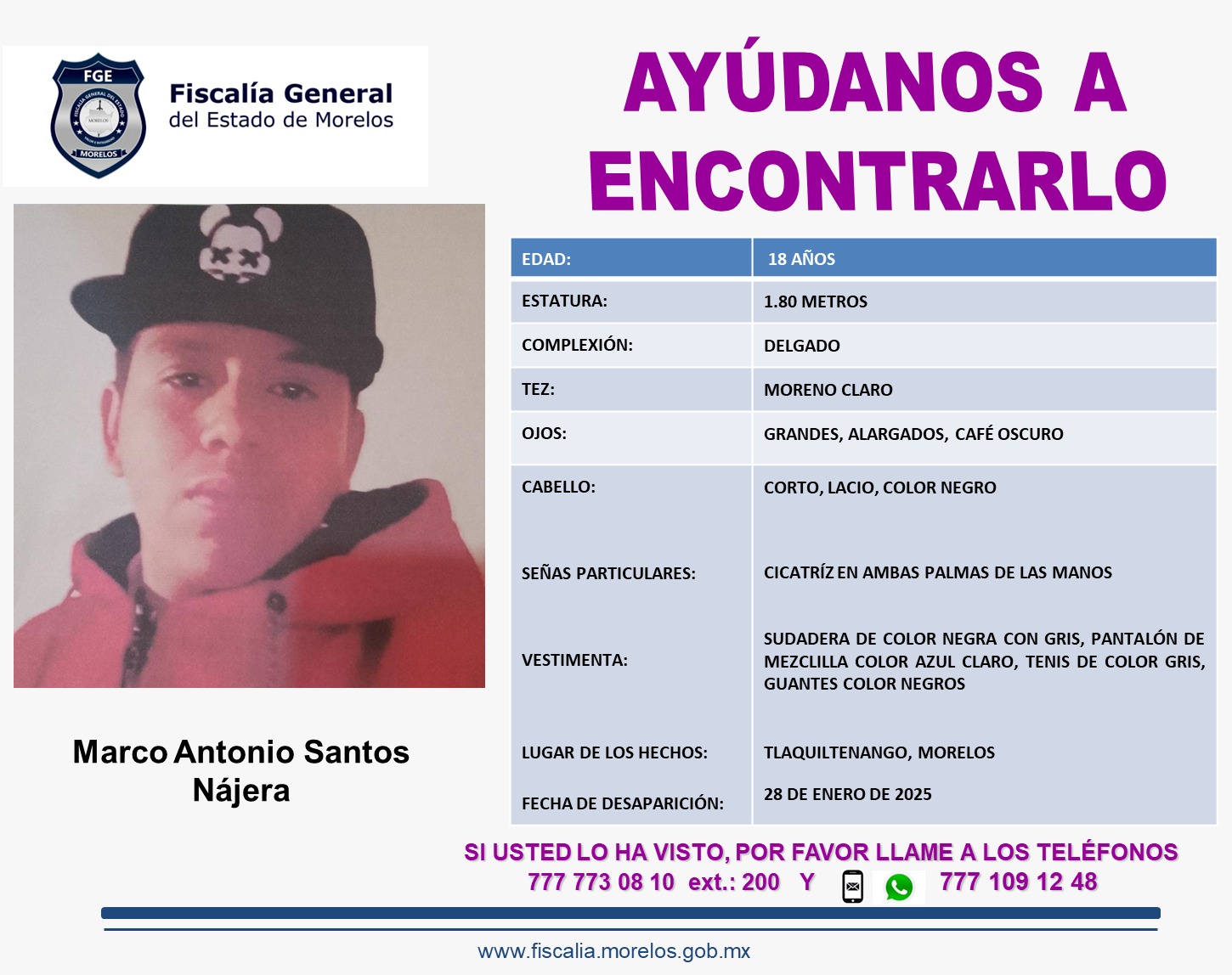 MARCO ANTONIO SANTOS NAJERA