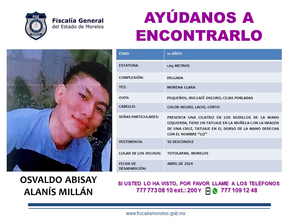 OSVALDO ABISAY ALANÍS MILLÁN