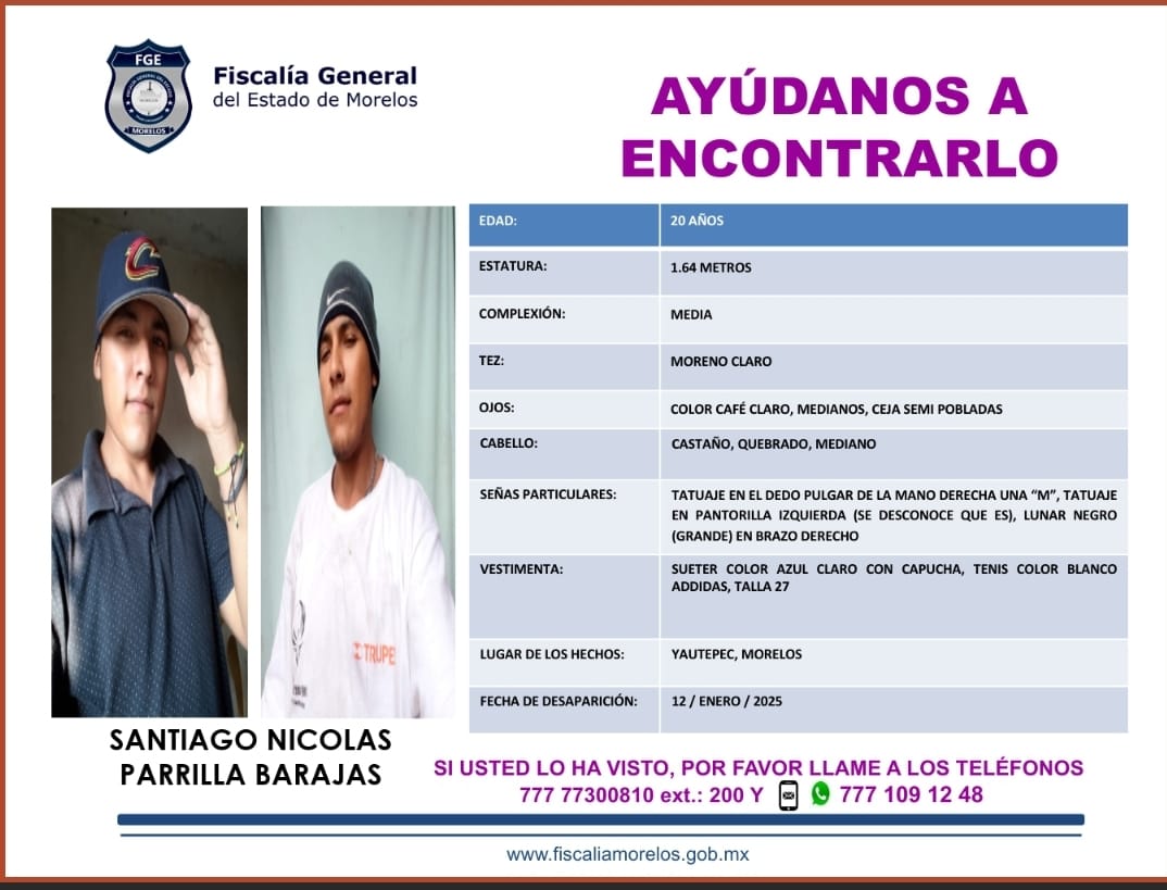 SANTIAGO NICOLAS PARRILLA BARAJAS