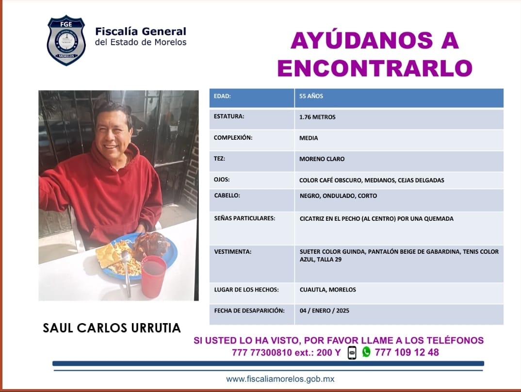 SAUL CARLOS URRUTIA