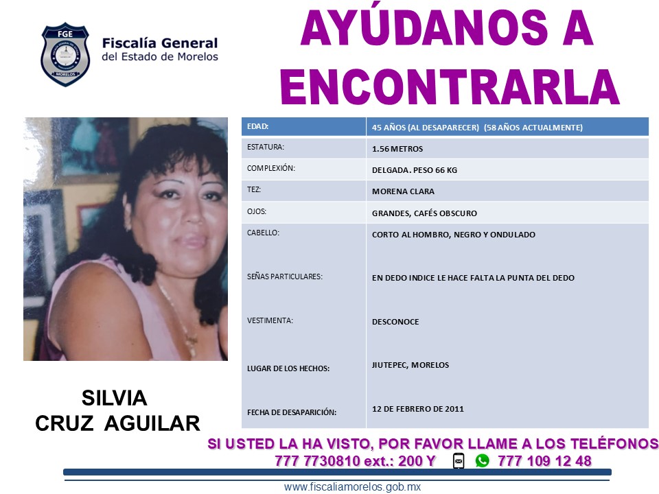 SILVIA CRUZ AGUILAR