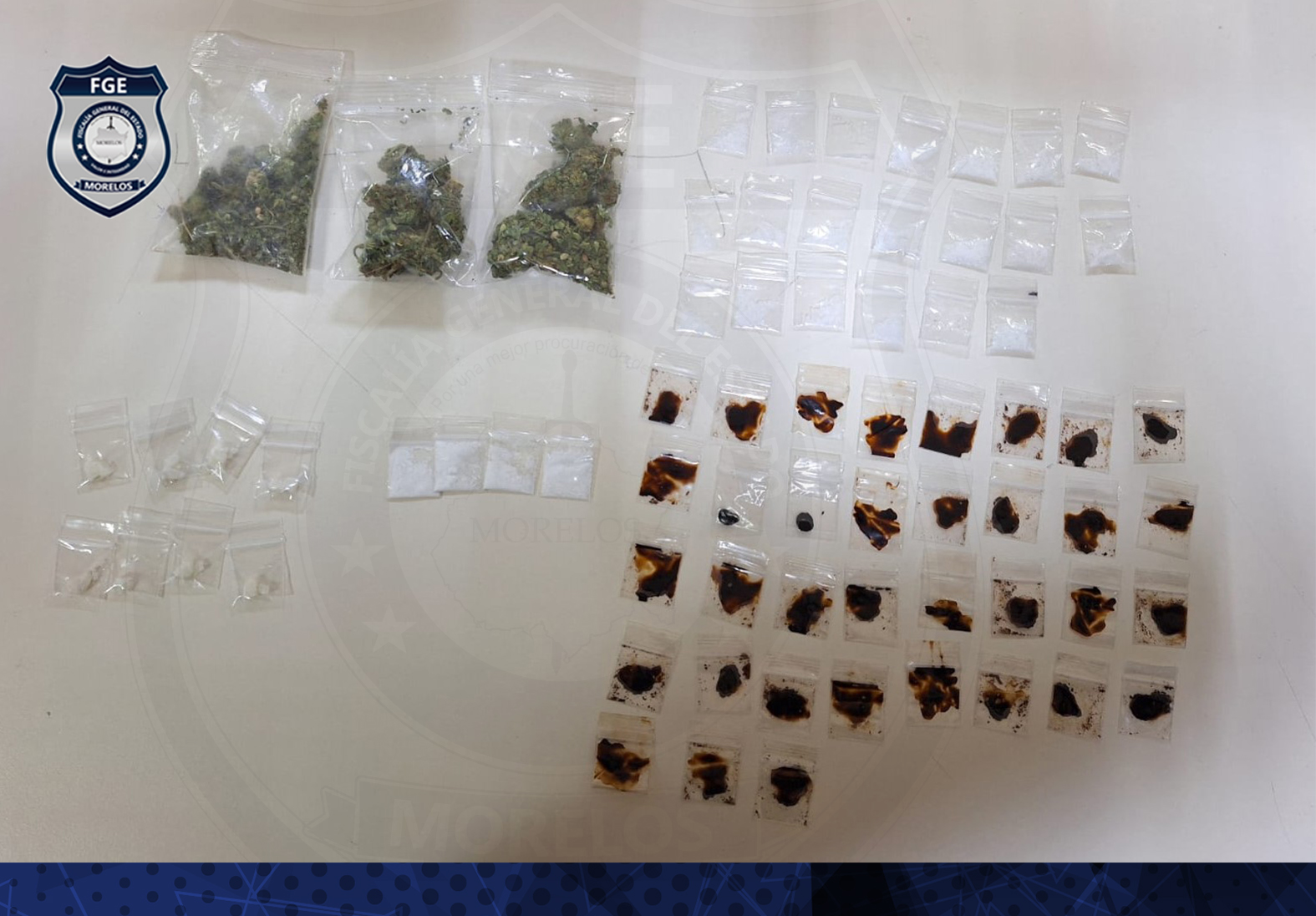 Vinculados por narcomenudeo en Cuernavaca