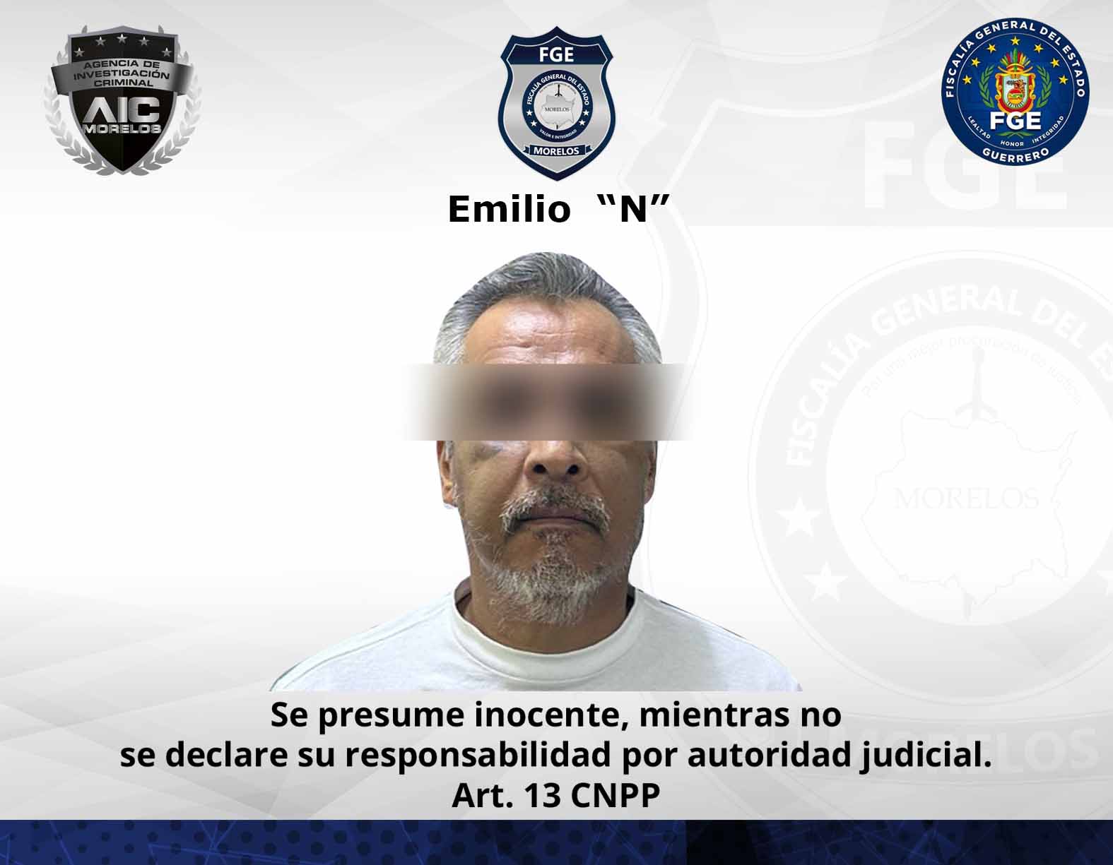 AIC realiza aprehensión de hombre buscado en el estado de Guerrero por violación