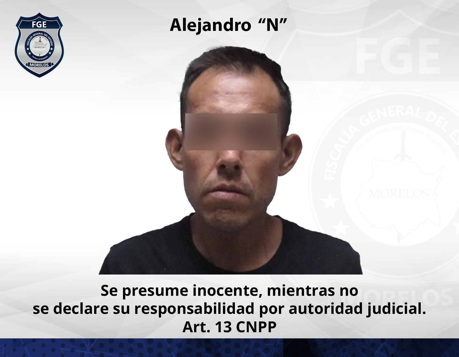 Vinculado por portación de arma de fuego en Jiutepec