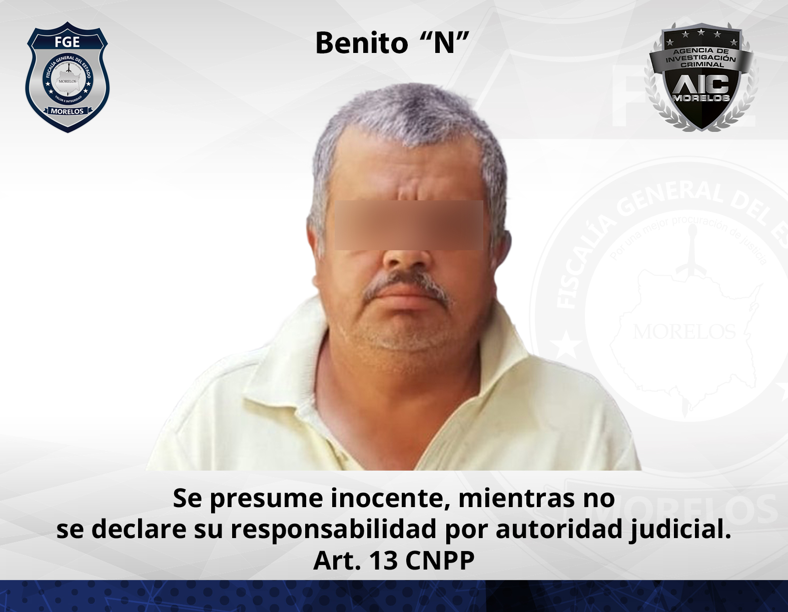 AIC aprehende a hombre por violación