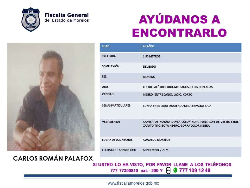 CARLOS ROMÁN PALAFOX