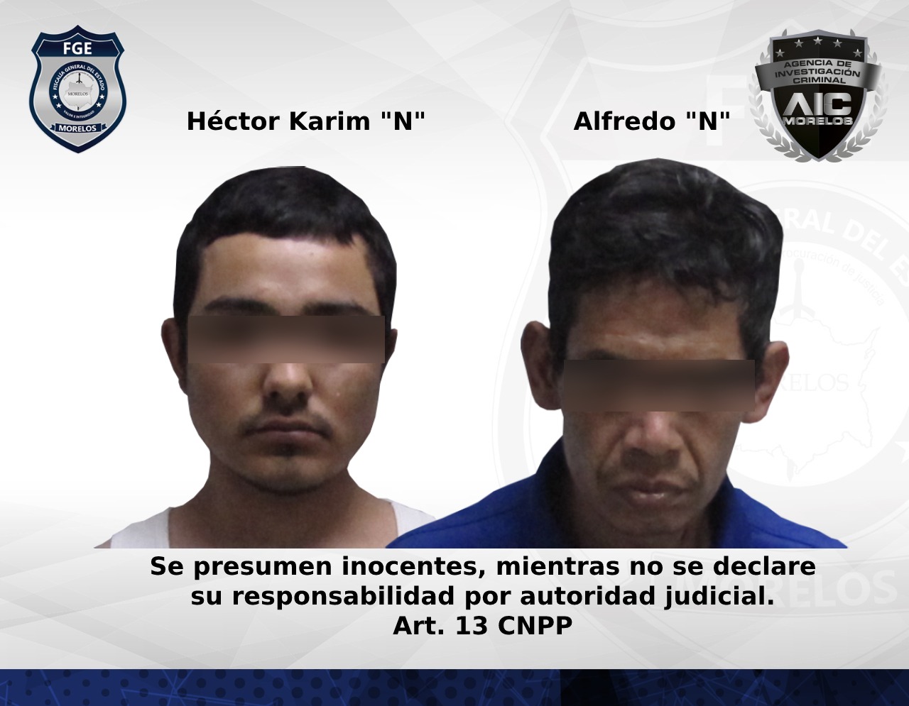 Detenidos por delito contra la salud en Cuernavaca