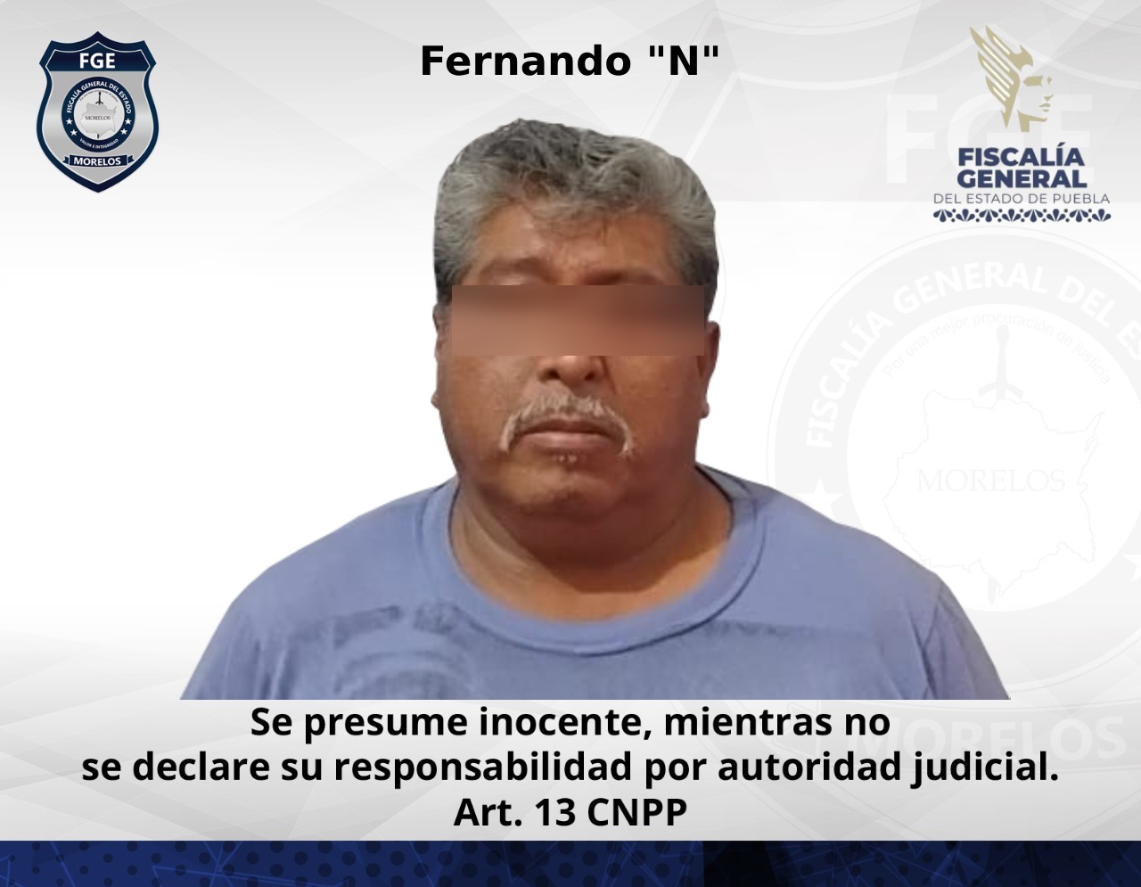 AIC detiene masculino buscado en Puebla por homicidio