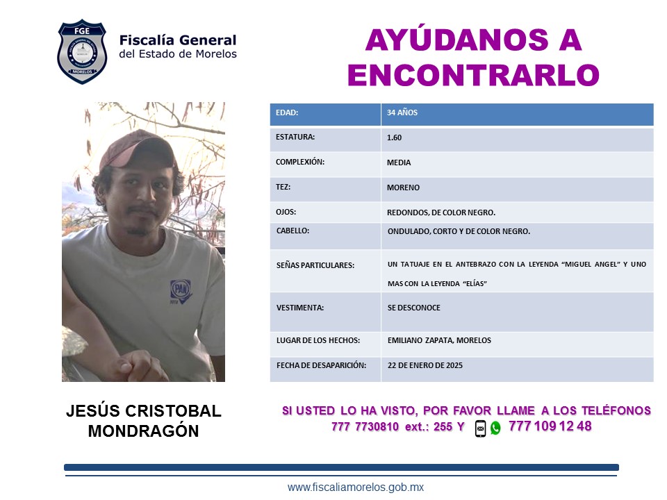 JESÚS CRISTÓBAL MONDRAGÓN