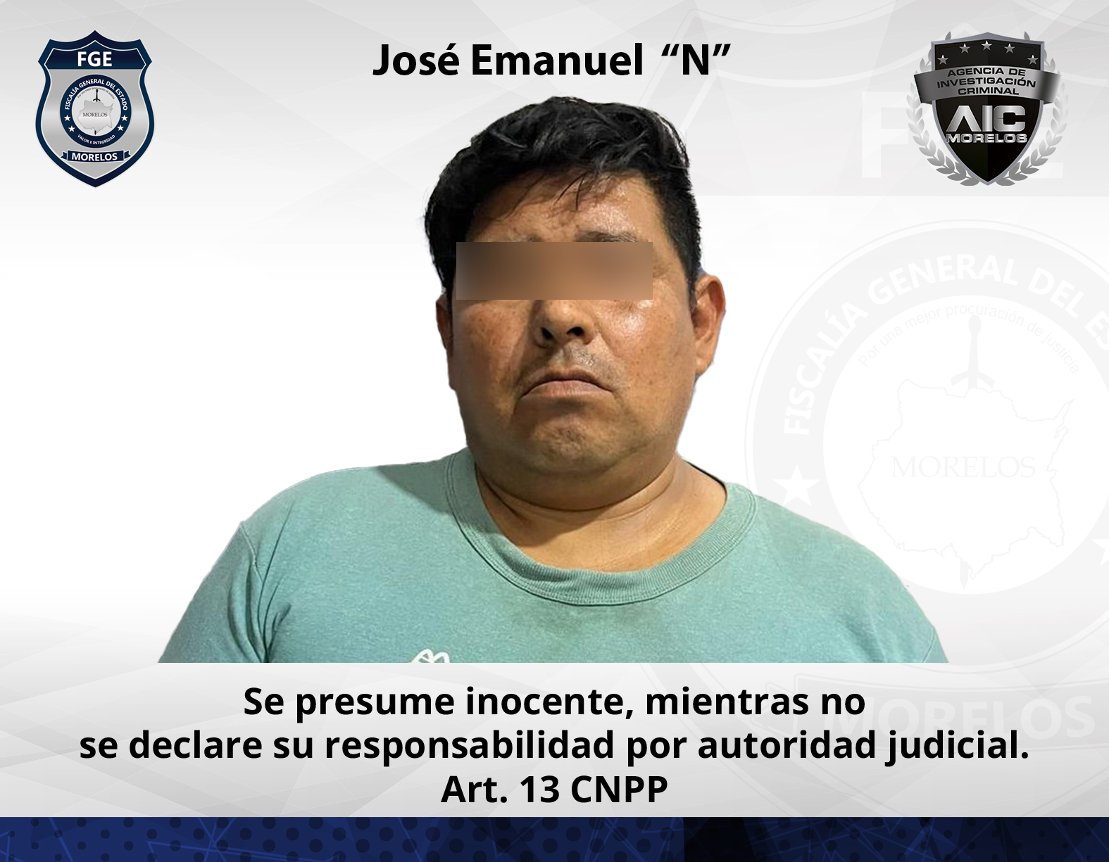 AIC cumplimenta aprehensión contra masculino por violación