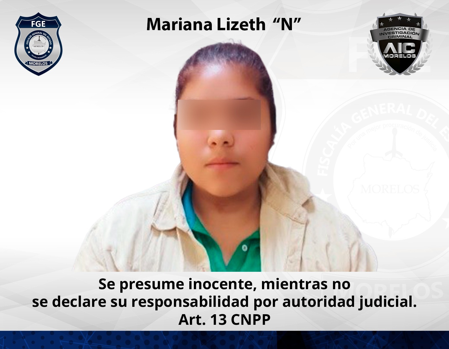 AIC realiza detención por homicidio y robo de vehículo