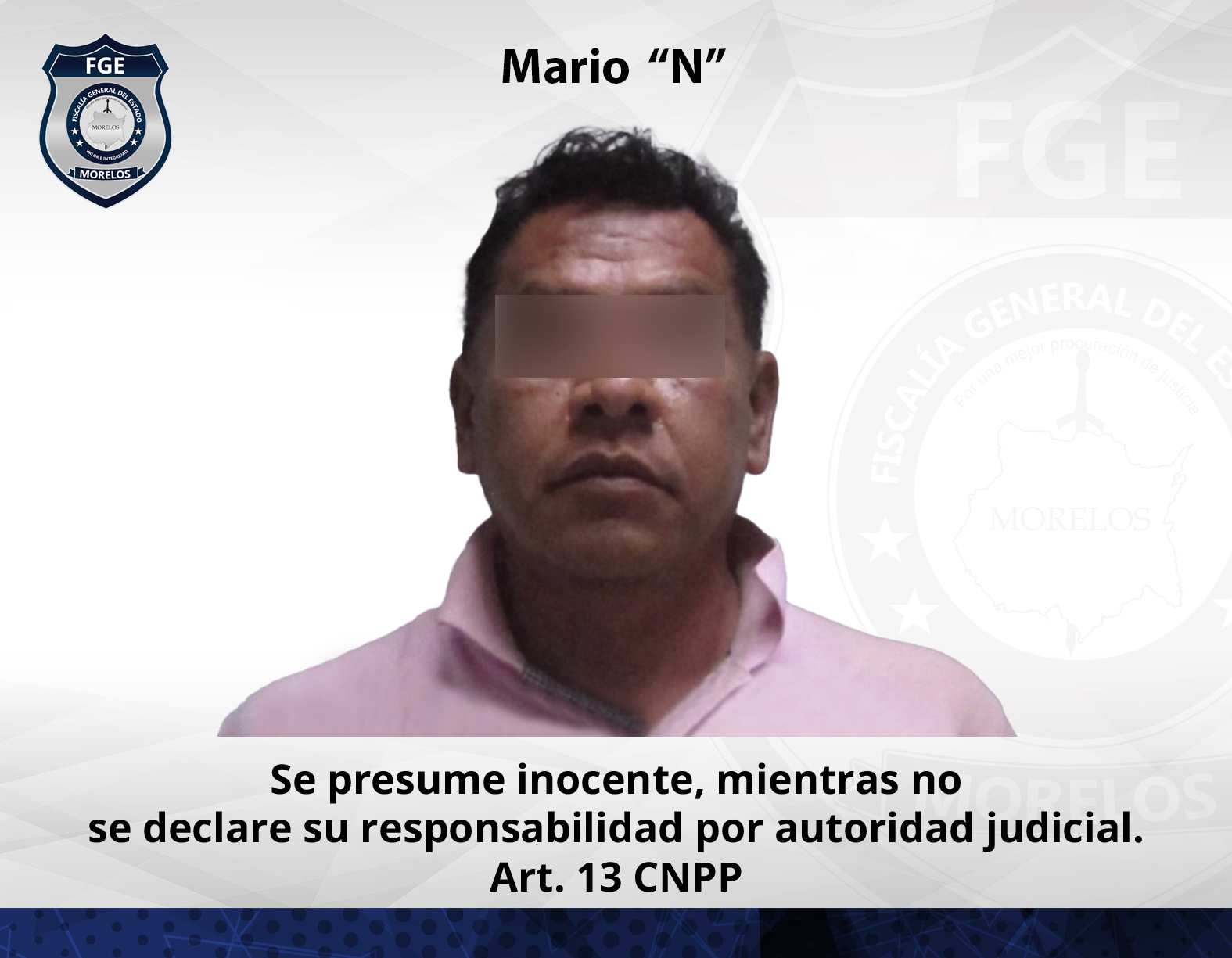 Prisión preventiva por violación de adolescente en Jiutepec