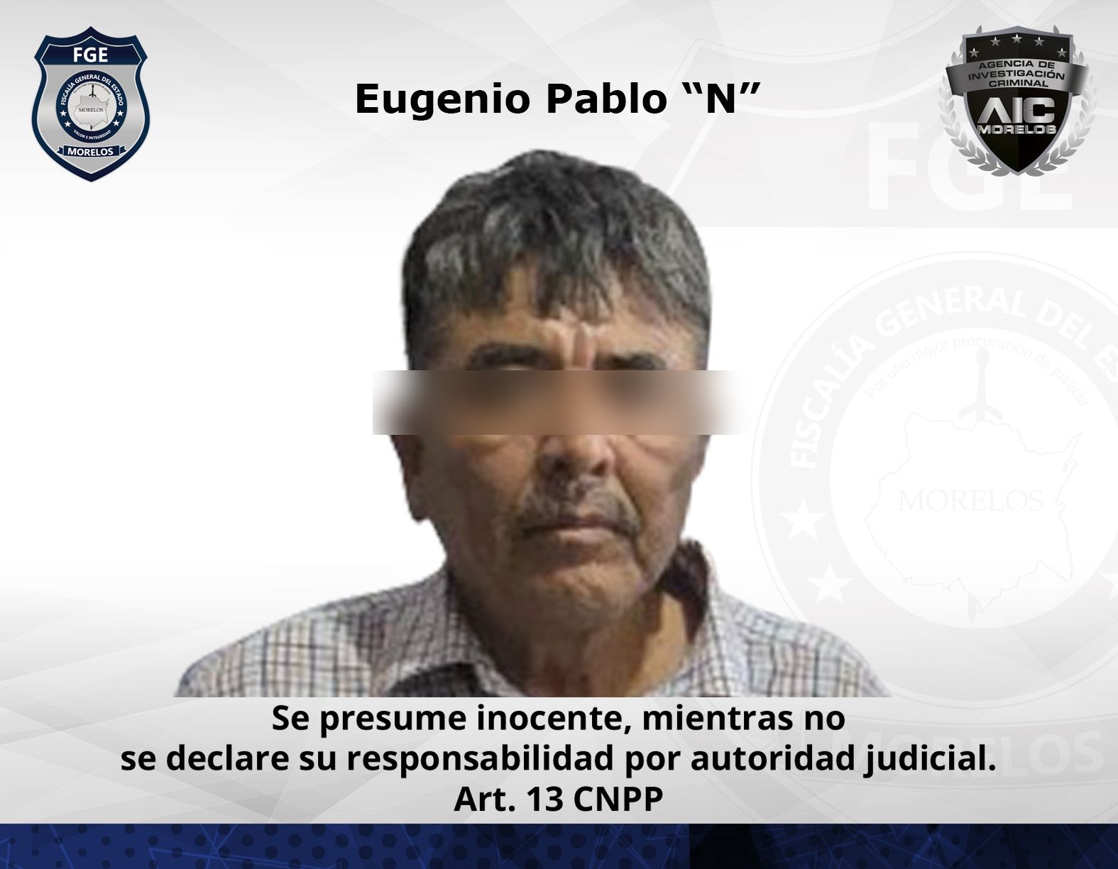 Cumplimenta AIC orden de aprehensión en Coatetelco contra hombre por despojo