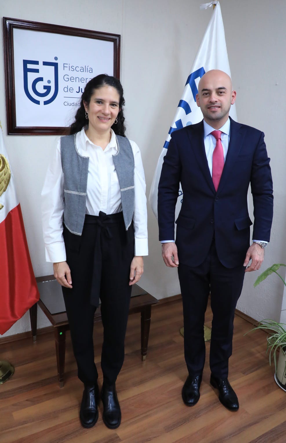 SE REÚNE FISCAL DE MORELOS CON SU HOMÓLOGA DE LA CDMX